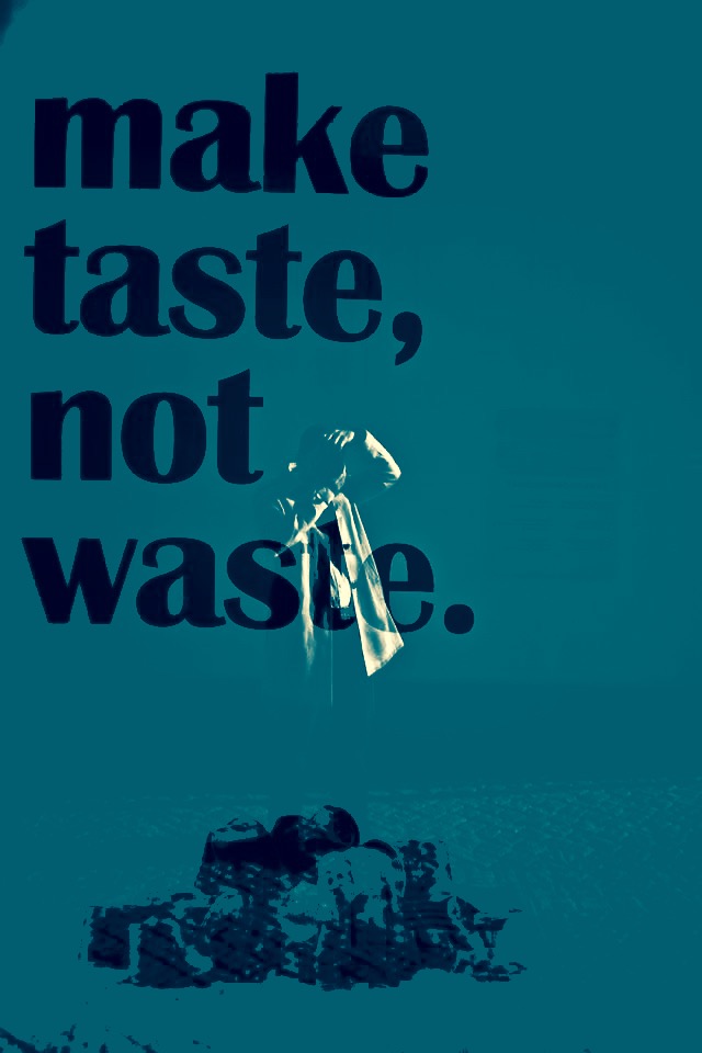 Pranav spotlighting make taste not waste poster